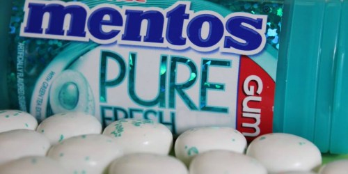 Mentos Sugar-Free Gum 120-Count Bag Only $2.98