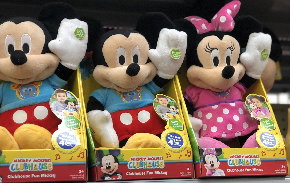 disney's mickey mouse clubhouse fun mickey plush