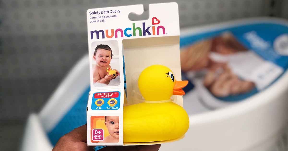 Munchkin safety bath ducky