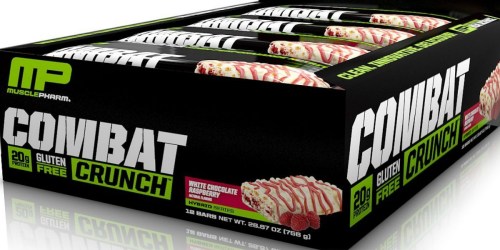 MusclePharm Gluten-Free Protein Bars 12-Pack Only $13.49 on Amazon (Regularly $26)