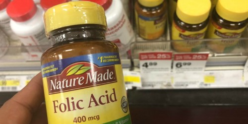 Target: Nature Made Vitamins Just 91¢ Each After Cash Back (Regularly $4.89)