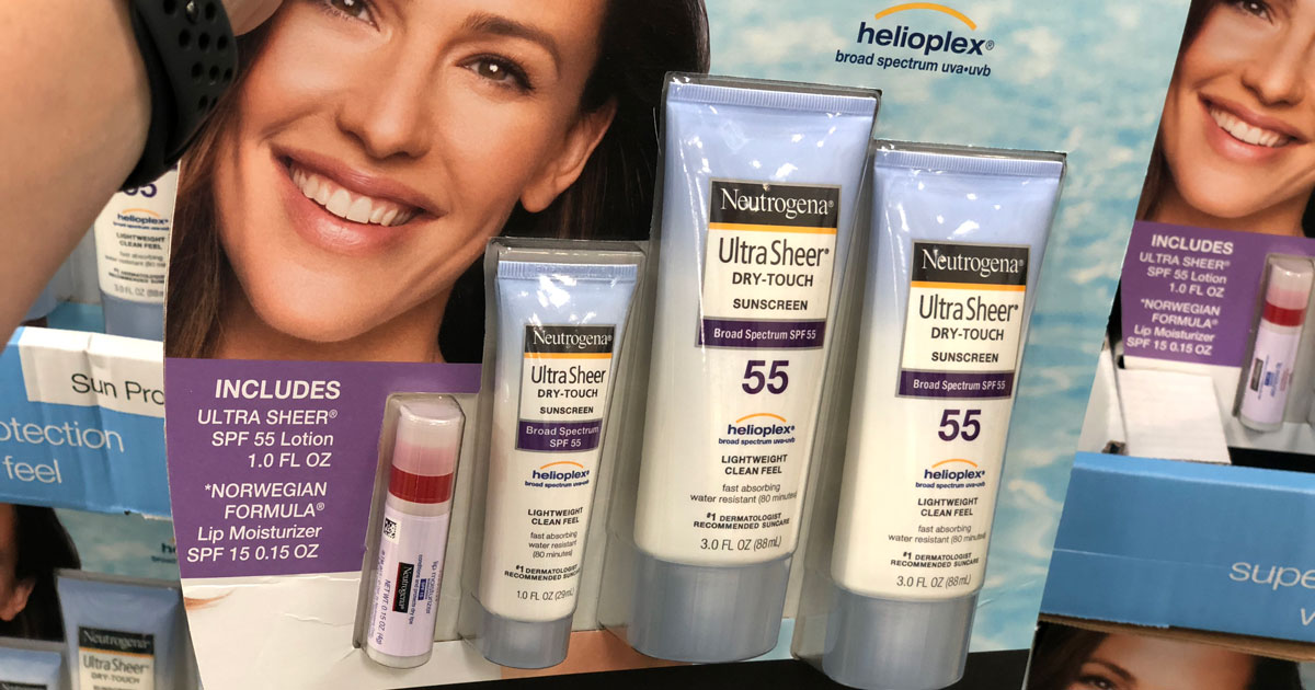 Costco sunscreen deals neutrogena