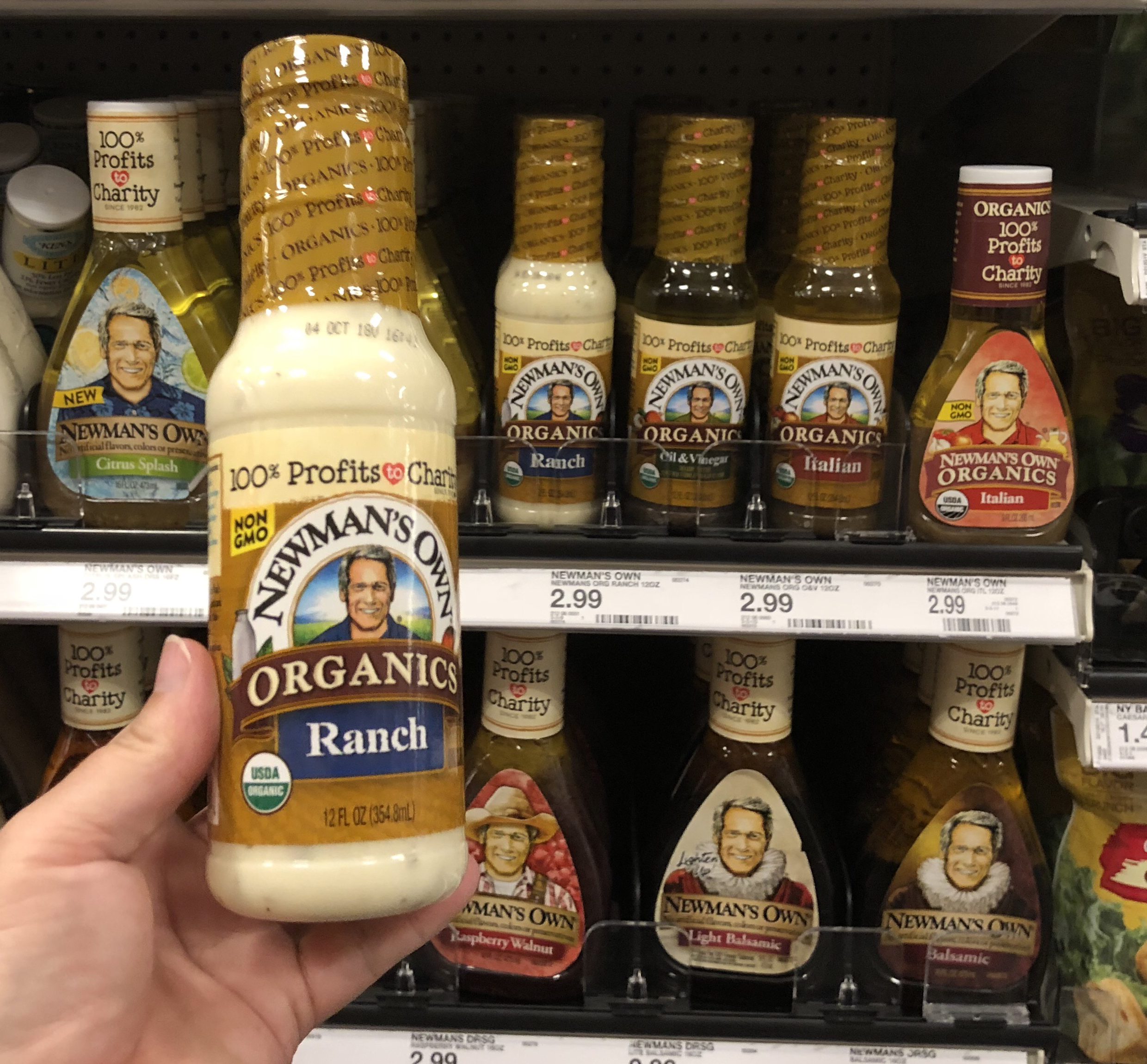 New $1/1 Newman's Own Organic Salad Dressing Coupon = Only $1.39 at ...