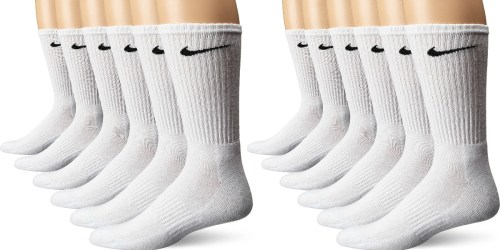 Amazon Prime: Nike Crew Socks 6-Pack Only $11.99 Shipped (Just $2 Per Pair)