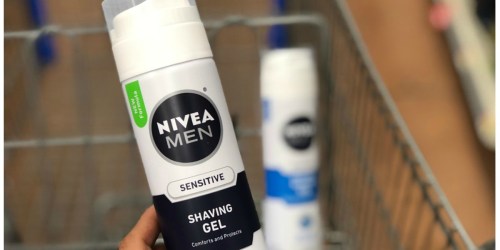 NIVEA Men Sensitive Shaving Gel 3-Pack Only $6 Shipped (Just $2 Each)