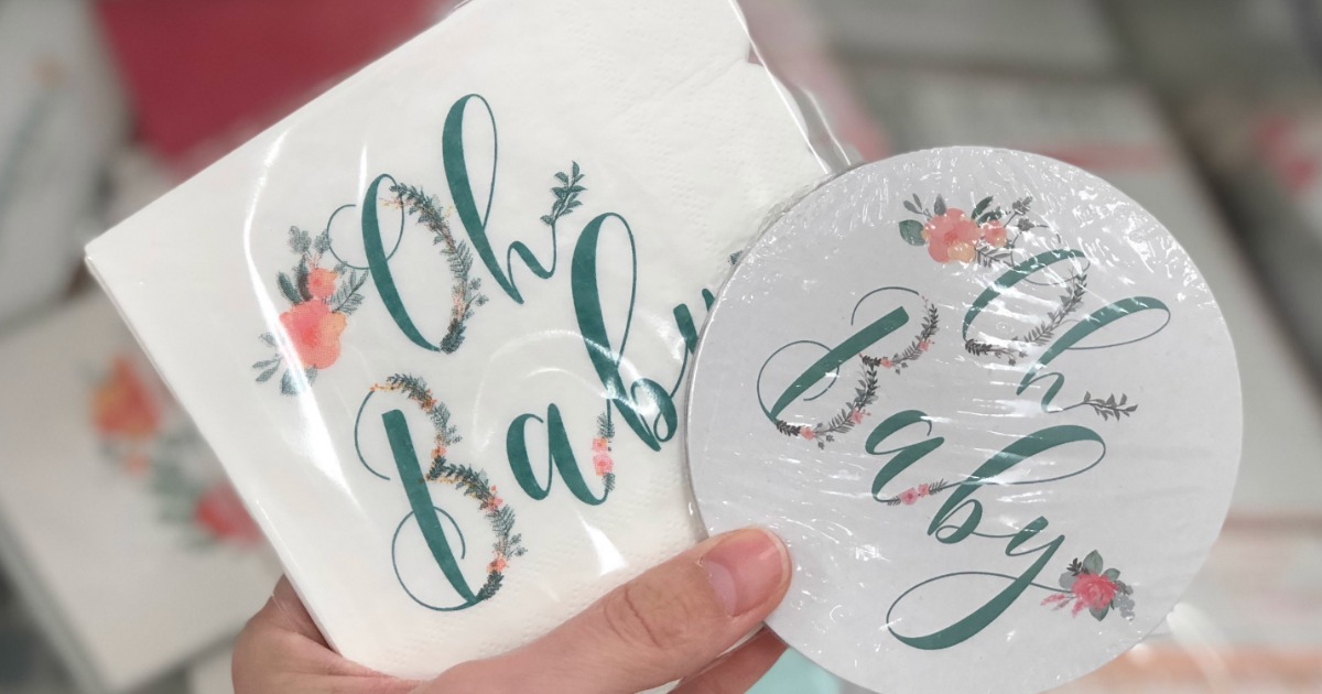Adorable Baby Shower Items at Target Dollar Spot