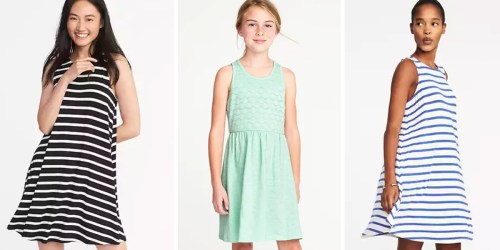 Old Navy Women’s Dresses ONLY $9.60 & Girls Dresses ONLY $8 (Regularly $20+)