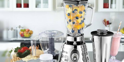 Oster Blender Just $82.49 Shipped (Includes Mini Jar, Food Chopper, Stainless Steel Jar & More)