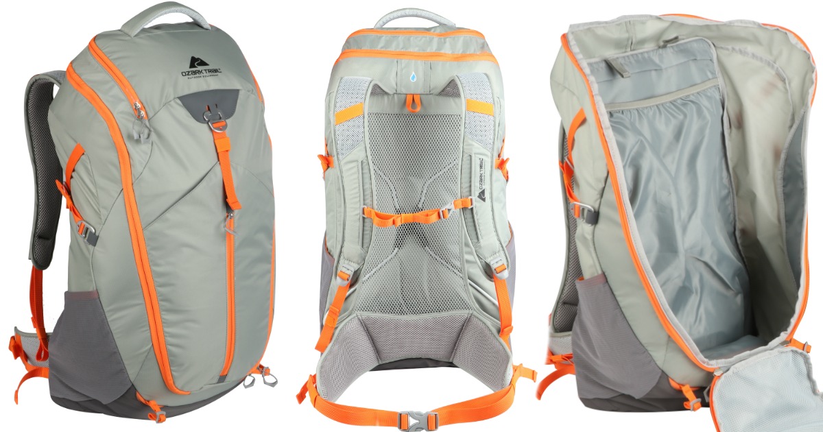 ozark trail lightweight hiking backpack 40l