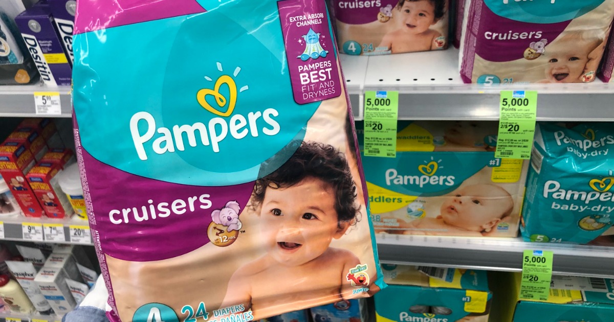 Pampers Diapers & EasyUps Jumbo Packs Only 2.66 Each After Walgreens