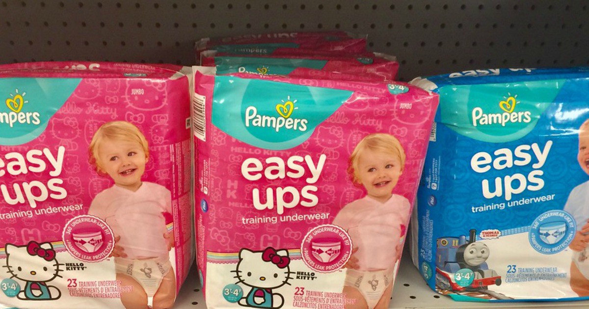 Pampers Easy Ups Only 4.99 After Cash Back at CVS