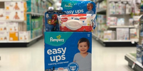 Over 50% Off Pampers Easy Ups, Wipes & Baby Food After Target Gift Card