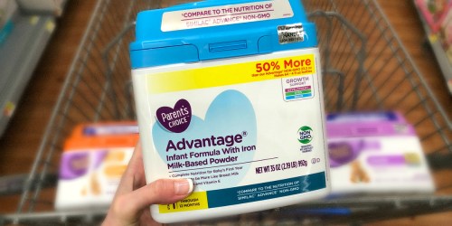 25 Win $200 Walmart eGift Card in Parent’s Choice Infant Formula Sweepstakes