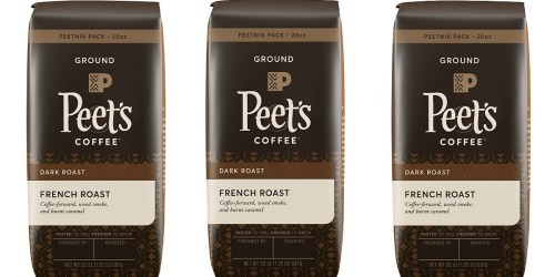 Amazon: Peet’s Coffee French Roast Ground Coffee 20 Ounce Bag Just $8.27 Shipped
