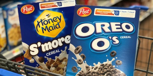 Rare Post Honey Maid S’Mores, Oreo O’s & Great Grains Cereal Coupons