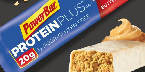 Amazon: PowerBar Protein Plus Peanut Butter Cookie Bars 15 Count Box Just $9.83 Shipped