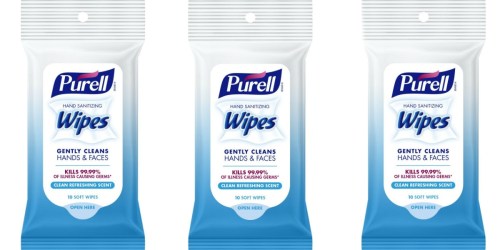 Amazon: 24 Purell Hand Sanitizing Wipes Only $14.85 Shipped (Just 62¢ Each)