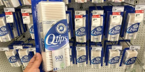 FOUR Q-Tips 500-Count Packs Only $6.96 After Target Gift Card (In-Store & Online)