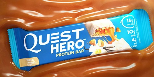 Amazon: Quest Hero Protein Bars 10-Count Box Only $14.99 (Just $1.50 Each)