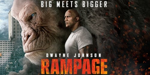$5 Off Rampage Movie Ticket at Atom Tickets