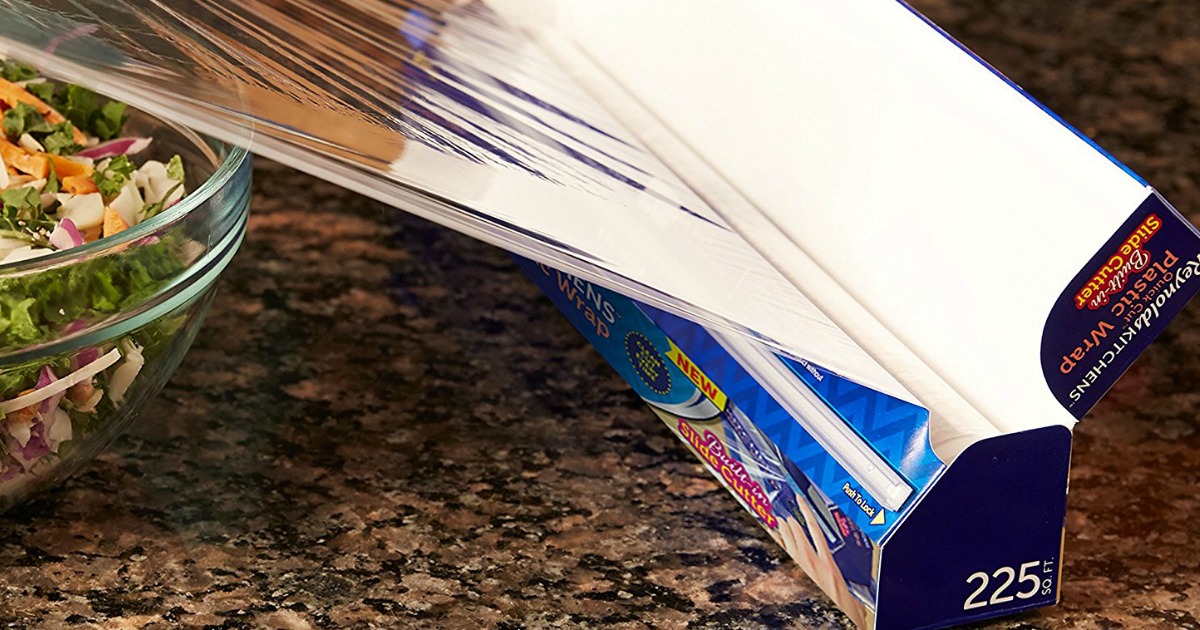 Amazon THREE Reynolds Plastic Wrap 225 Sq. Ft. Rolls Just 9 (Feature