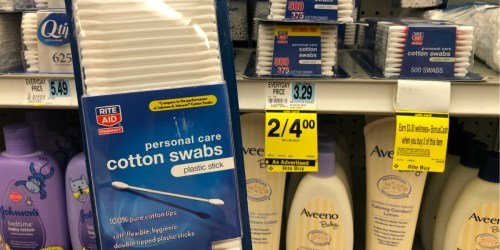 Rite Aid Brand Cotton Swabs Just 50¢ & Cotton Balls Only 17¢ After Rewards