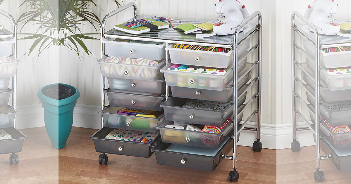 Amazon ECR4Kids 12Drawer Rolling Organizer Only 39.49 Shipped (Regularly 93)