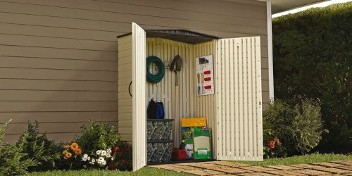 Rubbermaid Vertical Storage Shed Only $228 (Regularly $610)