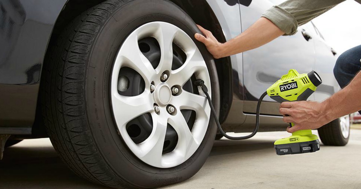 Ryobi ONE+ Power Inflator Only 19.97 at Home Depot (Great for Tires