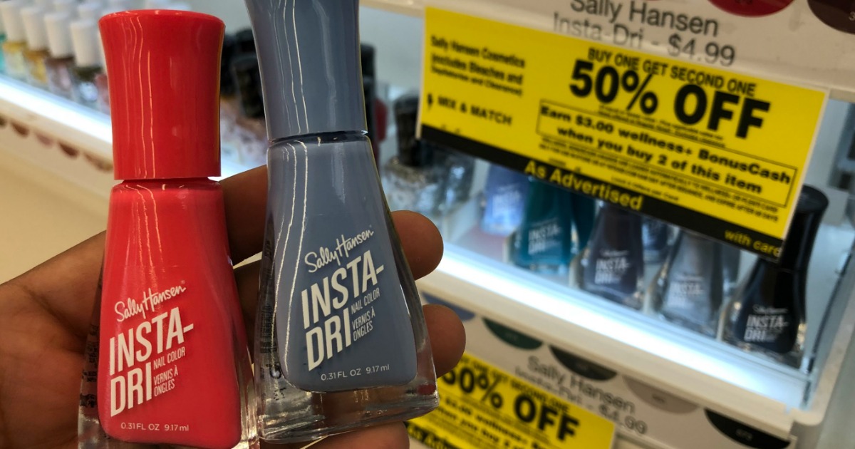 1. Sally Hansen Insta-Dri Nail Color - wide 7