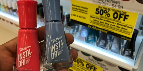 Sally Hansen Insta-Dri Nail Color Only 24¢ After Rite Aid Rewards