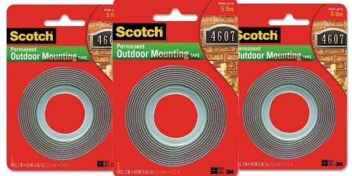 Scotch Outdoor Mounting Tape Just $3 (Ships w/ $25 Amazon Order)