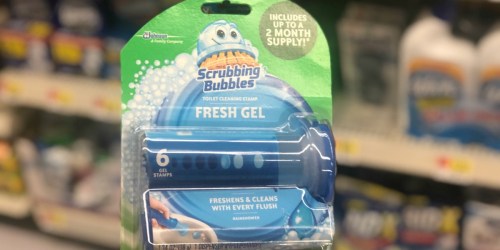 Scrubbing Bubbles Toilet Bowl Cleaning Products Only 99¢ Each After Cash Back at Walmart