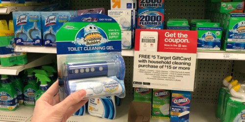 Scrubbing Bubbles Cleaning Gel Products Just 64¢ Each After Target Gift Card