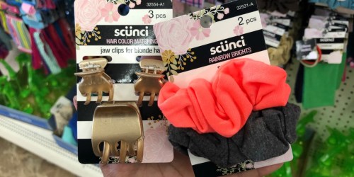 Scunci Hair Clips & Scrunchies Just $1 at Dollar Tree