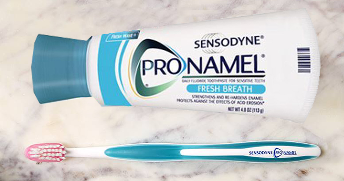 Amazon Sensodyne ProNamel Toothpastes Just 3.98 Each Shipped • Hip2Save
