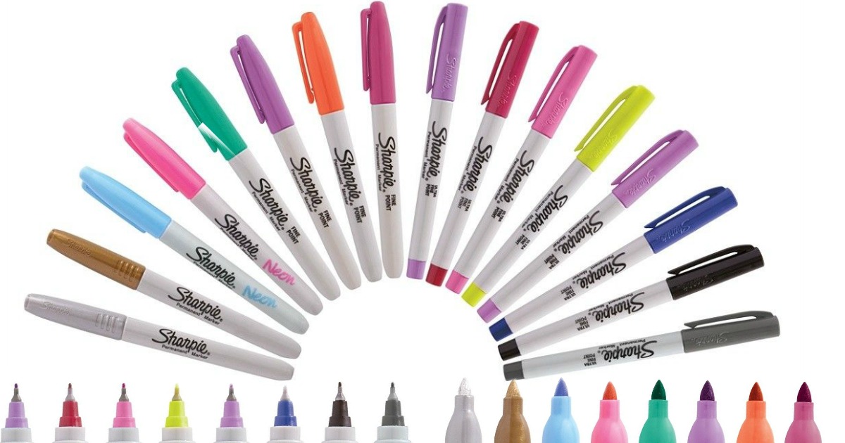 Sharpie Limited Edition 24-Count Permanent Markers Only $11.99 Shipped