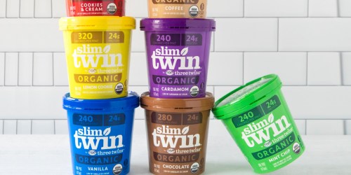 FREE Pint of Slim Twin Organic Ice Cream Coupon