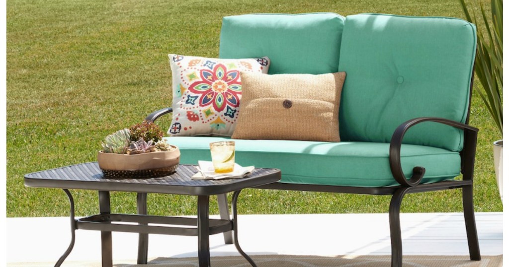 Outdoor Loveseat & Coffee Table Set as Low as $192 Shipped + Earn $30