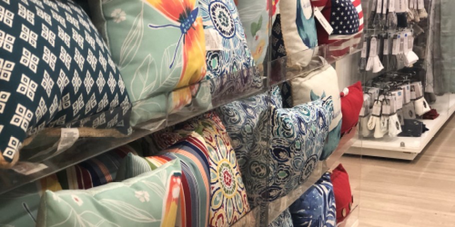Fun Outdoor Throw Pillows as Low as $7.72 on Kohls.com | Today Only