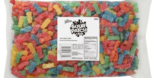 Amazon Lightning Deal: FIVE Pounds of Sour Patch Kids Candy ONLY $10.50