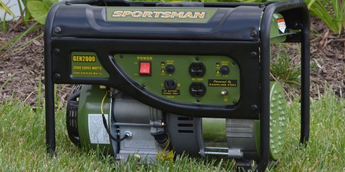 Sportsman Gasoline 2000W Portable Generator Only $149 Shipped (Regularly $259)