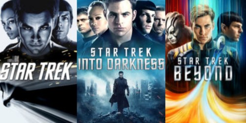 Star Trek 3-Movie Collection iTunes Digital Download Only $14.99 (Regularly $50)