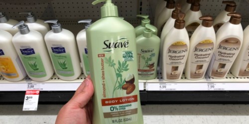 Large Suave Lotion Bottles ONLY 69¢ Each After Target Gift Card + More