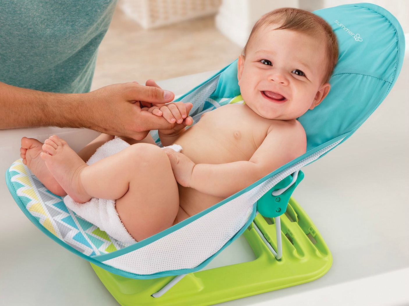 deluxe baby bather target