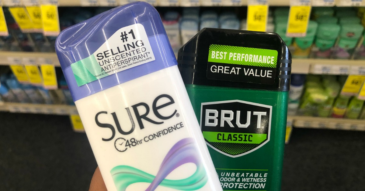 FREE Brut & Sure Deodorant After CVS Rewards