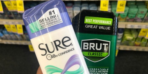 FREE Brut & Sure Deodorant After CVS Rewards