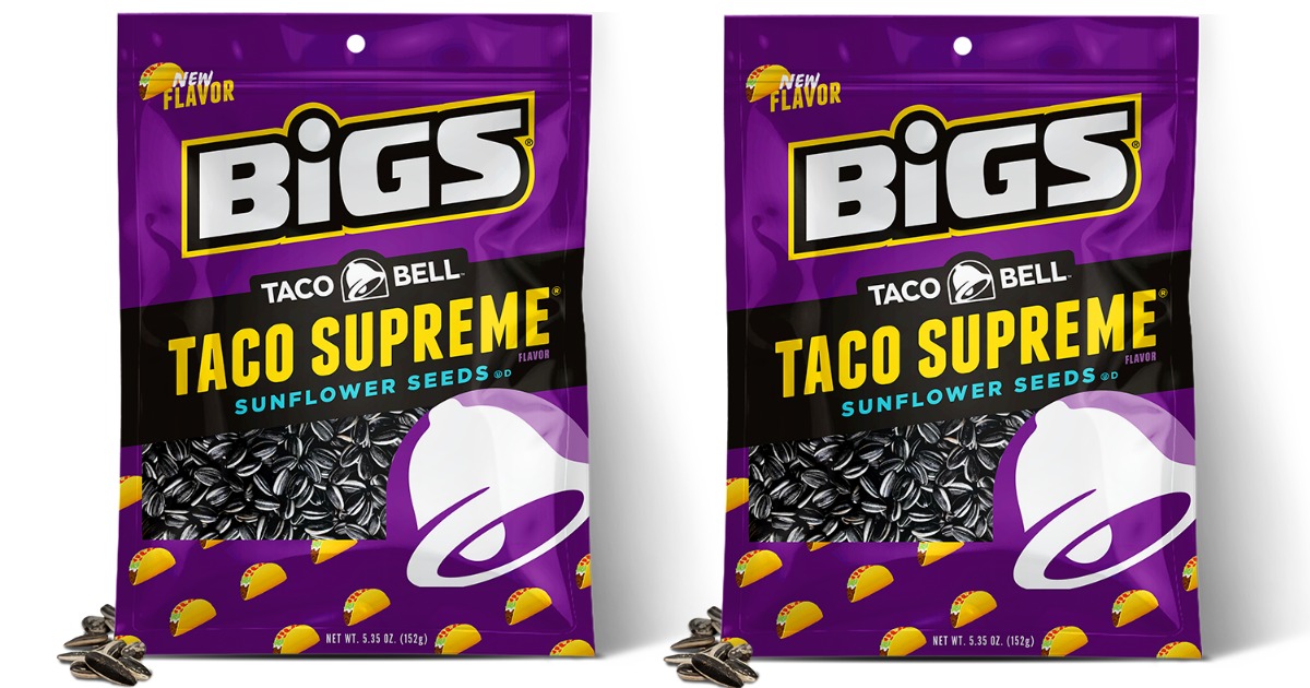 FREE BIGS Taco Bell Supreme Sunflower Seeds