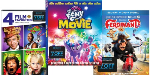 Target.com: FREE $7 Movie Ticket Voucher with Select Blu-ray or DVD Purchase
