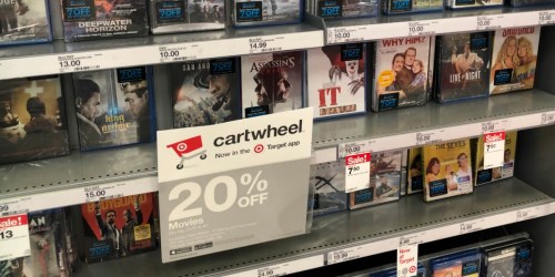 Extra 20% Off Blu-rays & DVDs at Target + Possible $7 Atom Ticket Movie Voucher
